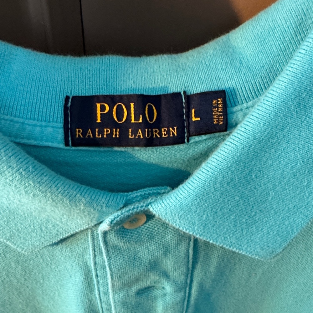 Polo by Ralph Lauren Men's Vibrant Blue Polo Shirt - Picture 2 of 3